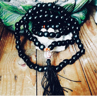 Black Prayer bead